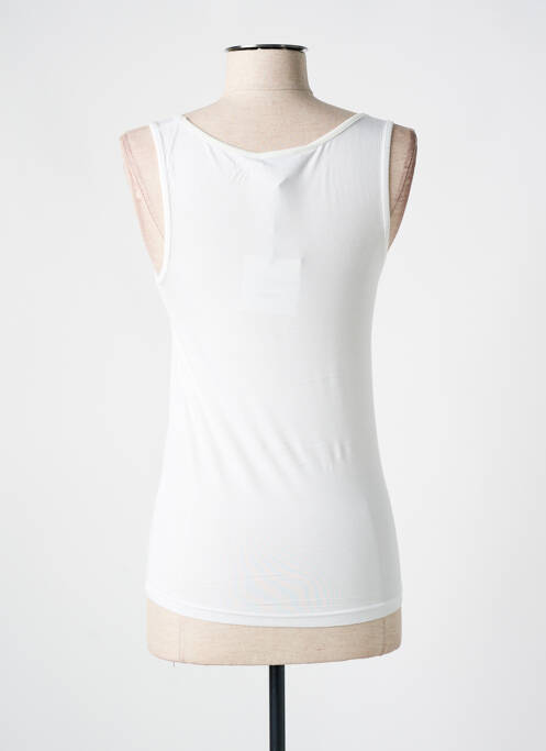 Top blanc MARINA V pour femme