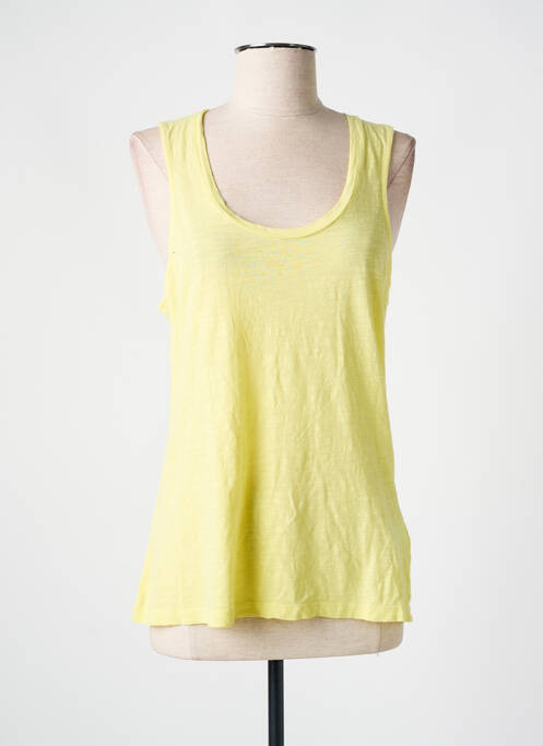Top jaune AMERICAN VINTAGE pour femme