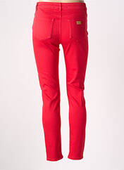 Jeans coupe slim rouge NENETTE pour femme seconde vue