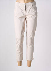 Pantalon 7/8 beige GARDEUR pour femme seconde vue