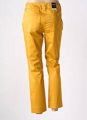 Pantalon chino jaune ATELIER GARDEUR pour femme seconde vue