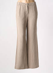 Pantalon large beige GARDEUR pour femme seconde vue