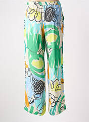 Pantalon large vert TOUPY pour femme seconde vue
