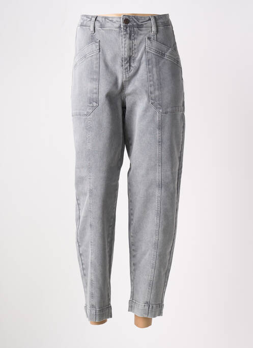 Jean coupe Mom gris MKT STUDIO pour femme