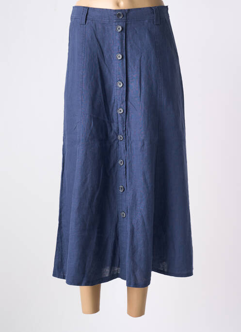 Jupe mi-longue bleu GARDEUR pour femme
