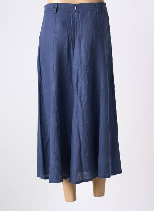 Jupe mi-longue bleu GARDEUR pour femme