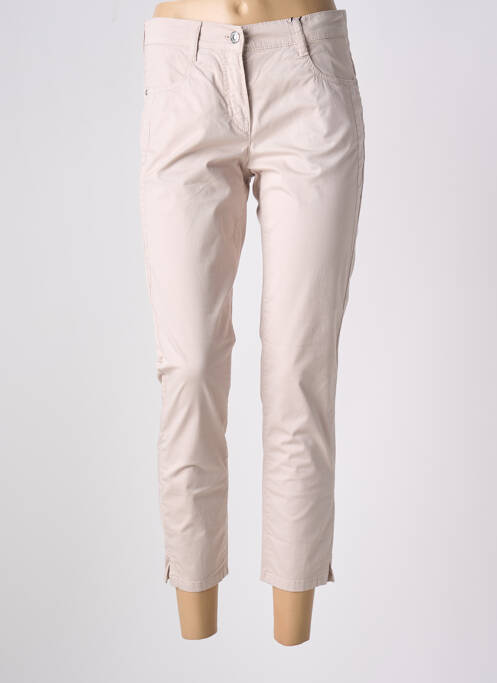 Pantalon 7/8 beige GARDEUR pour femme