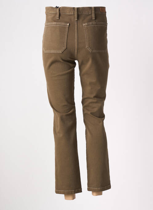 Pantalon 7/8 marron HOD pour femme