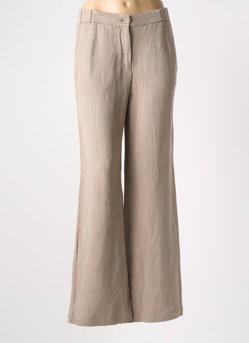 Pantalon large beige GARDEUR pour femme