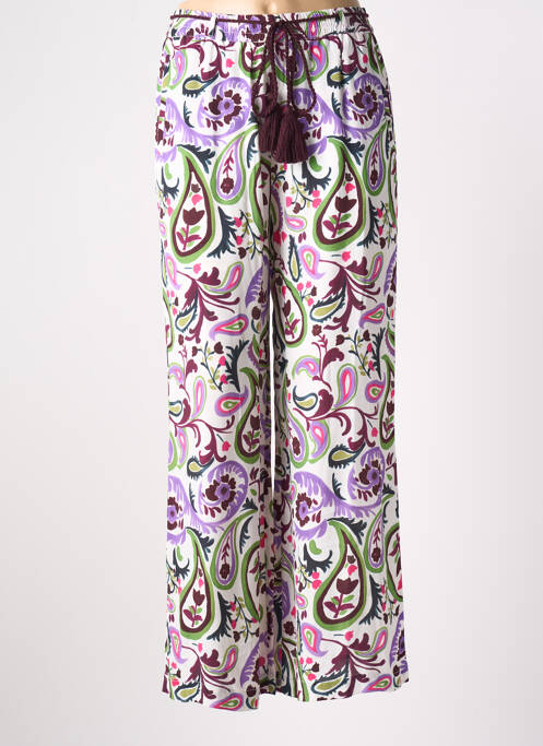 Pantalon large blanc STELLA FOREST pour femme