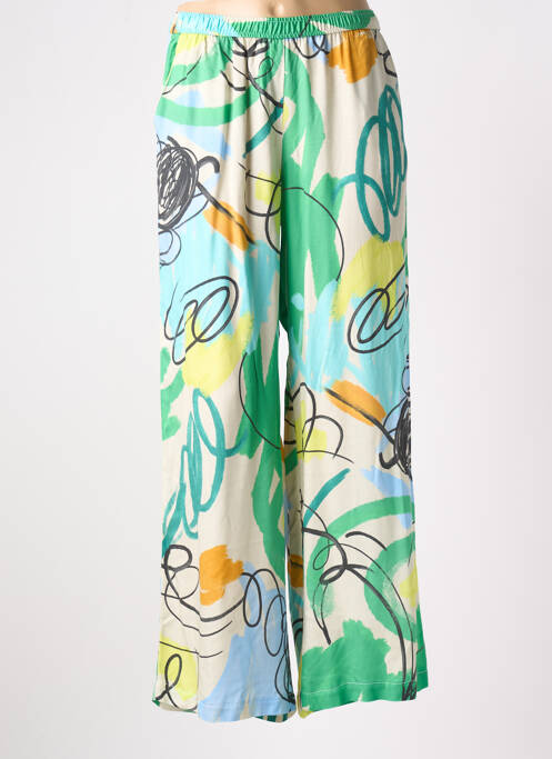 Pantalon large vert TOUPY pour femme