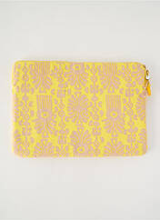 Pochette jaune BELLA JONES pour femme seconde vue