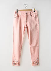 Jean coupe Mom rose FRACOMINA pour femme seconde vue