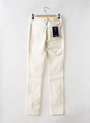Jeans coupe slim blanc ARMANI pour femme seconde vue