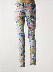 Jeans coupe slim bleu SEXY WOMAN pour femme seconde vue