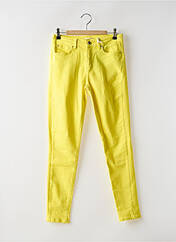 Jeans coupe slim jaune FRACOMINA pour femme seconde vue
