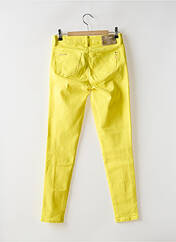 Jeans coupe slim jaune FRACOMINA pour femme seconde vue