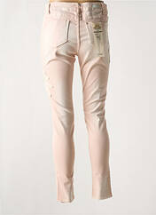 Jeans coupe slim rose FRACOMINA pour femme seconde vue