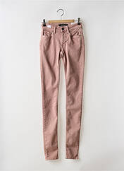 Jeans coupe slim rose REPLAY pour femme seconde vue