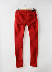 Jeans coupe slim rouge REPLAY pour femme seconde vue