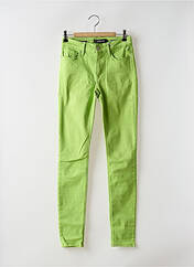 Jeans coupe slim vert REPLAY pour femme seconde vue