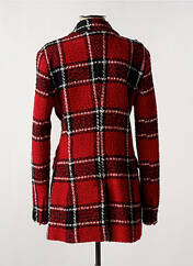 Manteau long rouge GAËLLE pour femme seconde vue