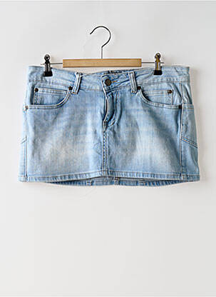 Mini-jupe bleu EINSTEIN pour femme