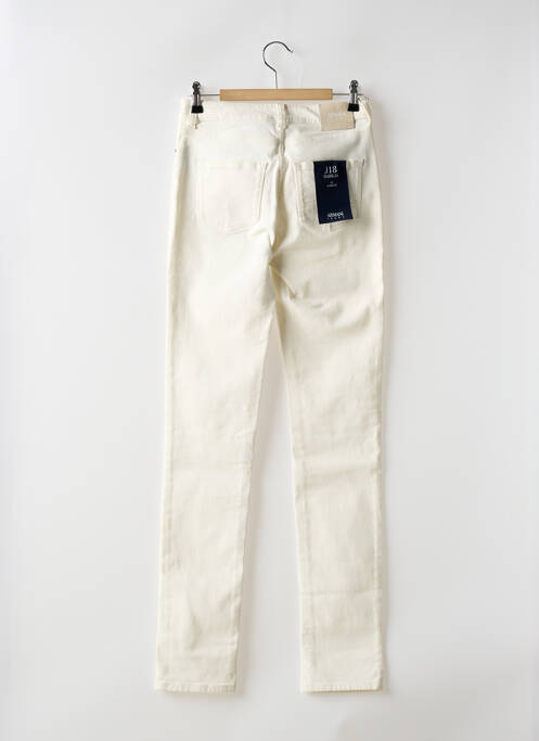 Jeans coupe slim blanc ARMANI pour femme