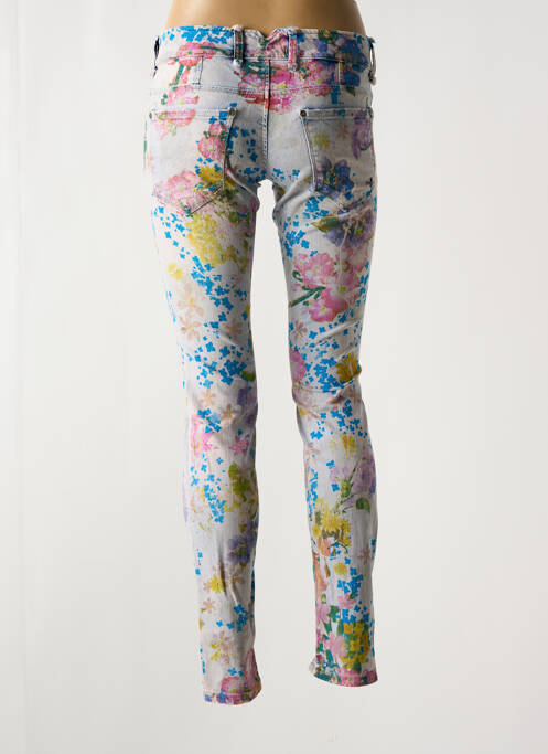 Jeans coupe slim bleu SEXY WOMAN pour femme