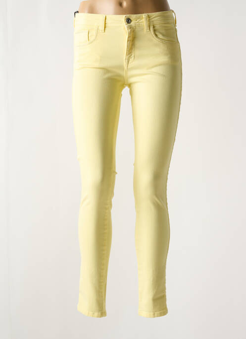 Jeans coupe slim jaune KOCCA pour femme
