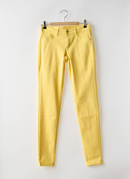 Jeans coupe slim jaune KOCCA pour femme
