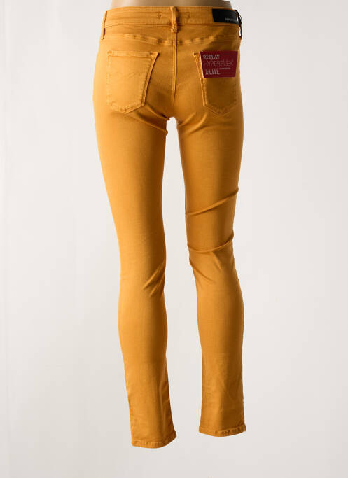 Jeans coupe slim orange REPLAY pour femme