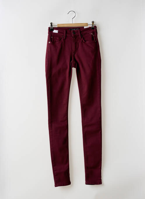 Jeans coupe slim violet REPLAY pour femme