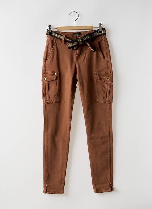 Pantalon cargo marron GAUDI pour femme
