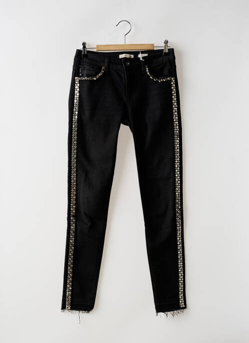 Pantalon slim noir FRACOMINA pour femme