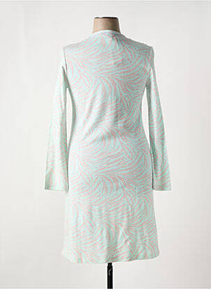 Chemise de nuit manches longues bleu LINCLALOR femme
