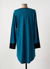 Chemise de nuit bleu NUIT CALINE pour femme seconde vue
