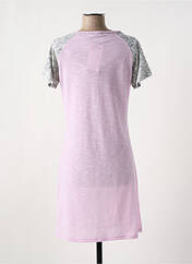 Chemise de nuit rose MASSANA pour femme seconde vue