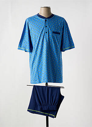 Pyjashort bleu JET pour homme