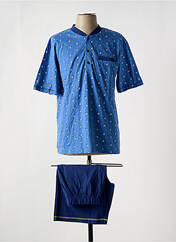 Pyjashort bleu JET 7 pour homme seconde vue