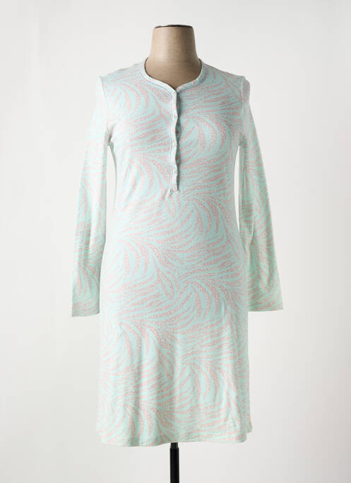 Chemise de nuit bleu LINCLALOR pour femme