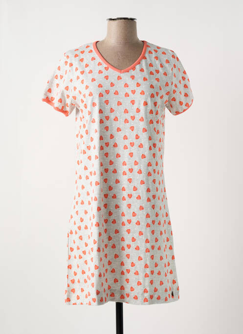 Chemise de nuit gris REBELLE BY PASTUNETTE pour femme