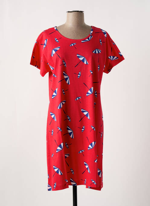 Chemise de nuit rouge PASTUNETTE pour femme