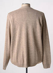 Gilet manches longues beige PAUL RHODAMEL pour homme seconde vue