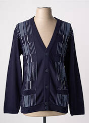 Gilet manches longues bleu PAUL RHODAMEL pour homme seconde vue