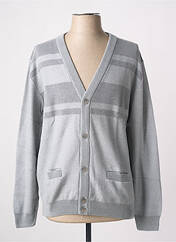 Gilet manches longues gris PAUL RHODAMEL pour homme seconde vue