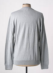 Gilet manches longues gris PAUL RHODAMEL pour homme seconde vue