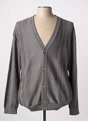Gilet manches longues gris PAUL RHODAMEL pour homme seconde vue