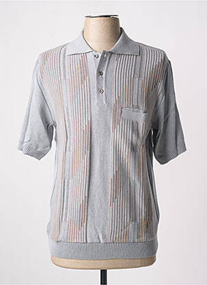 Polo gris PAUL RHODAMEL pour homme