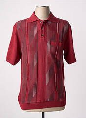 Polo rouge PAUL RHODAMEL pour homme seconde vue